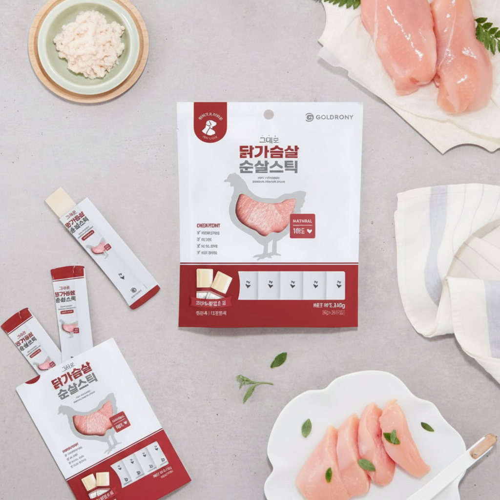 🇰🇷韓國製 - GOLDRONY 無添加雞胸肉營養棒
